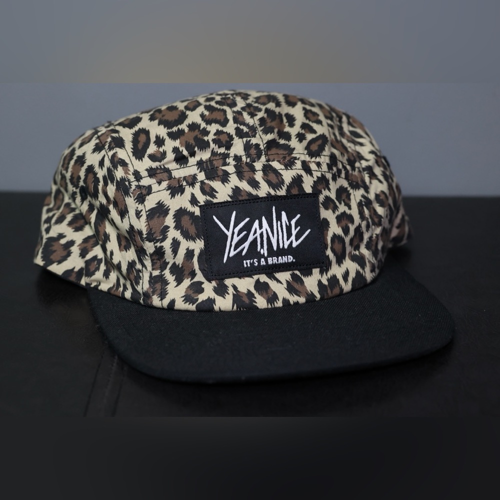 YEANICE Cheetah Print Hat